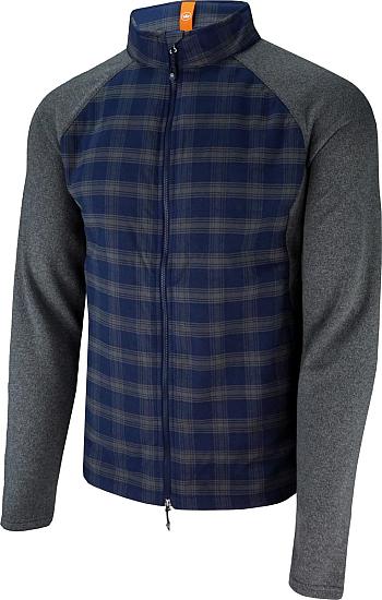 Peter Millar Merge Elite Flannel Hybrid Full Zip Golf Jackets